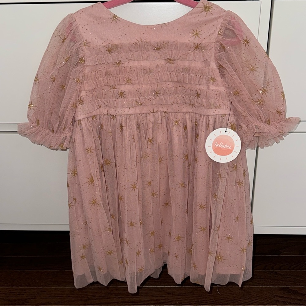 Tullabee Dusty Pink Tulle Dress